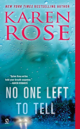 No One Left to Tell  N/A 9780451236166 Front Cover