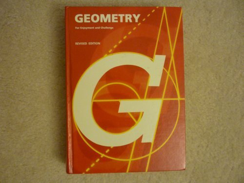 Geometry: For Enjoyment and Challenge  1984 9780883439166 Front Cover