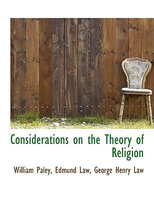 Considerations on the Theory of Religion N/A 9781115258166 Front Cover