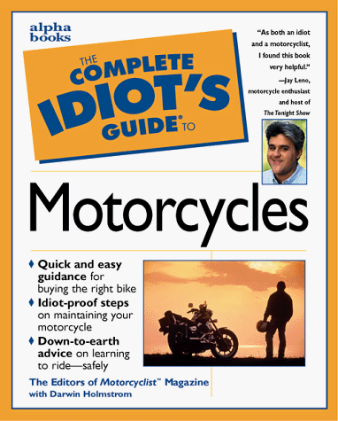 Complete Idiot's Guide to Motorcycles  N/A 9780028624167 Front Cover