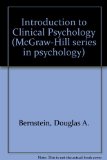 Introduction to Clinical Psychology N/A 9780070050167 Front Cover