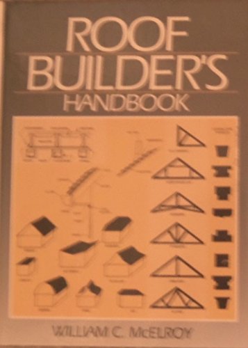 Roof Builder's Handbook   1993 9780137818167 Front Cover