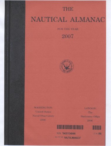 Nautical Almanac for the Year 2007  N/A 9780160757167 Front Cover