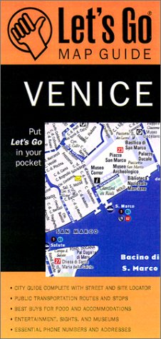 Let's Go Map Guide Venice  N/A 9780312275167 Front Cover