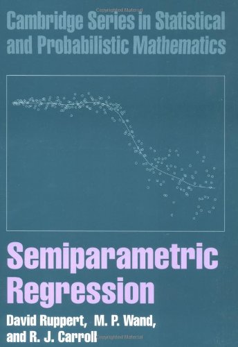 Semiparametric Regression   2003 9780521785167 Front Cover