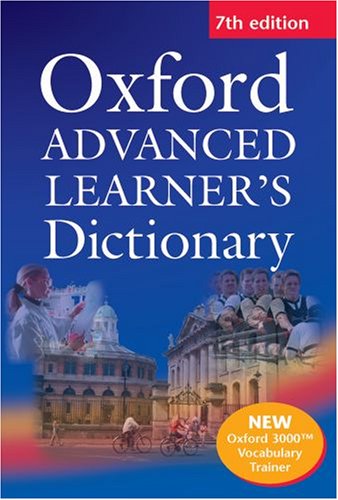Oxford Advanced Learner's Dictionary N/A 9780194001168 Front Cover