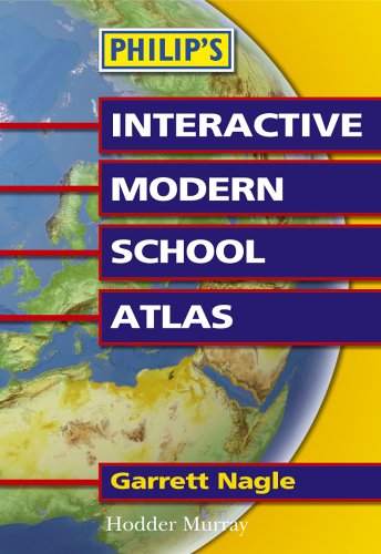 Philip's Interactive Modern School Atlas   2006 (Unabridged) 9780340914168 Front Cover