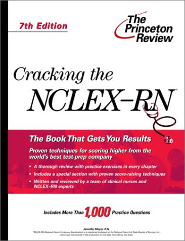 Cracking the NCLEX  7th 2003 9780375763168 Front Cover