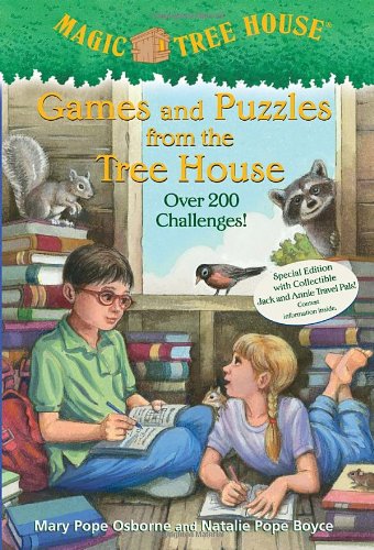 Games and Puzzles from the Tree House Over 200 Challenges! Activity Book  9780375862168 Front Cover