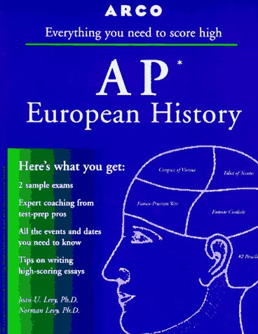 AP European History Advanced Placement Examination 3rd 9780028617169 Front Cover