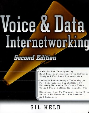 Voice and Data Internetworking  2000 9780072122169 Front Cover