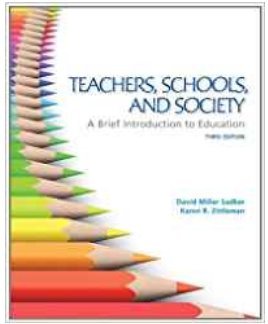 TEACHERS,SCHOOLS,+SOCIETY (TEX N/A 9780077411169 Front Cover
