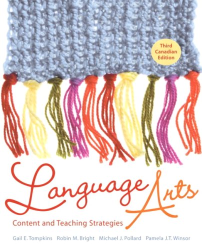 LANGUAGE ARTS >CANADIAN< 3rd 2005 9780131238169 Front Cover