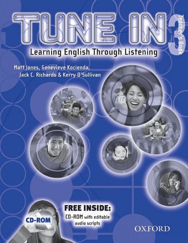 Tune in Learning English Through Listening  2006 (Student Manual, Study Guide, etc.) 9780194471169 Front Cover