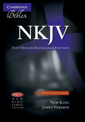 NKJV Pitt Minion Reference Bible, Brown Goatskin Leather, Red-Letter Text, NK446XR  N/A 9780521132169 Front Cover