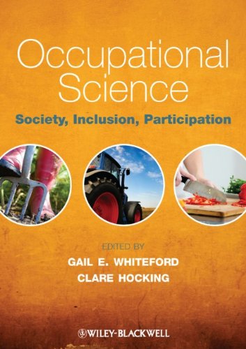 Occupational Science Society, Inclusion, Participation  2012 9781444333169 Front Cover