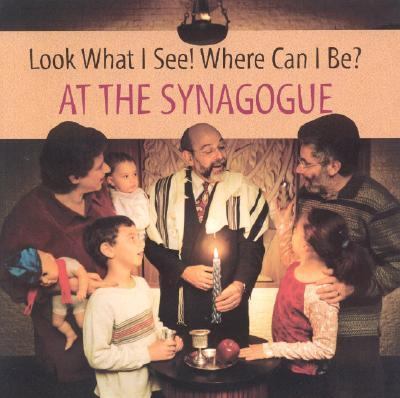 Look What I See! Where Can I Be? At the Synagogue  2003 9781930775169 Front Cover