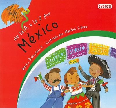 De la A la Z Por Mexico   2010 9786074490169 Front Cover