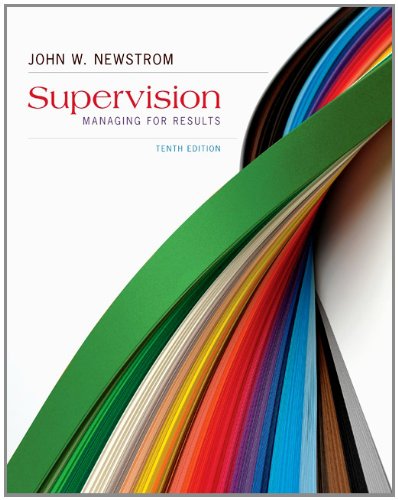 Supervision Managing for Results 10th 2013 9780078023170 Front Cover