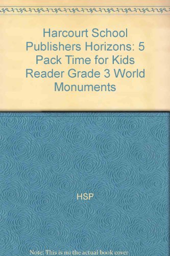 TIME for Kids Readers : World Monuments 3rd 2003 9780153333170 Front Cover