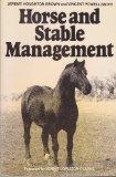 Horse and Stable Management  1984 9780246112170 Front Cover