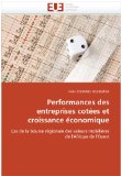 Performances des Entreprises Cotï¿½es et Croissance ï¿½conomique  N/A 9786131531170 Front Cover