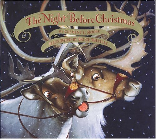 Night Before Christmas Board Book A Christmas Holiday Book for Kids  2004 9780060739171 Front Cover