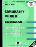 Commissary Clerk II  N/A 9780837302171 Front Cover