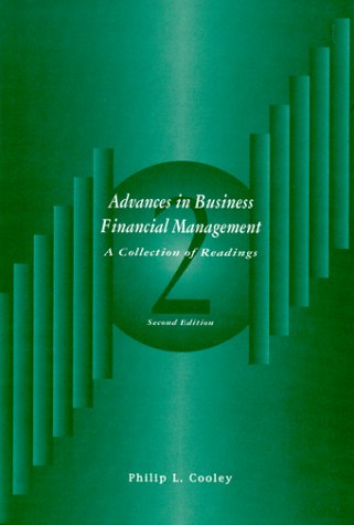 Advances in Business Financial Management 2nd 1996 9780030157172 Front Cover