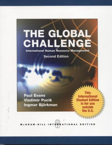 Global Challenge  2009 9780071114172 Front Cover