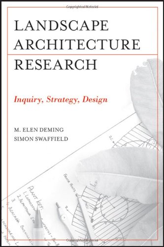 Landscape Architectural Research Inquiry, Strategy, Design  2011 9780470564172 Front Cover