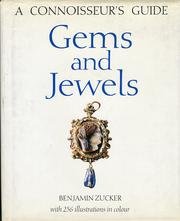 Gems and Jewels A Connoisseur's Guide  1984 9780500973172 Front Cover