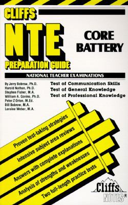 NTE Core Battery Preparation Guide National Teacher Examinations N/A 9780822020172 Front Cover