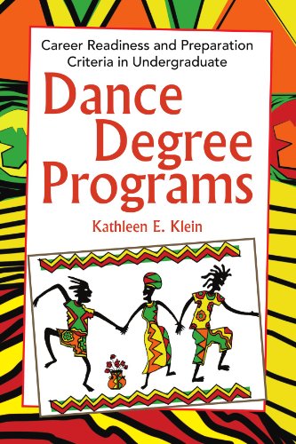 Dance Degree Programs:  2009 9781441501172 Front Cover