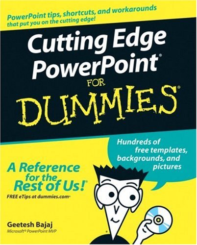 Cutting Edge PowerPoint for Dummies   2006 9780764598173 Front Cover