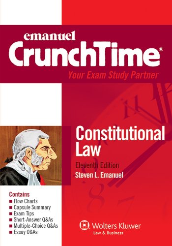 Constitutional Law:   2012 9781454809173 Front Cover