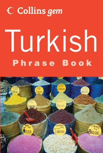 Gem Turkish Phrase Book   2005 9780007201174 Front Cover