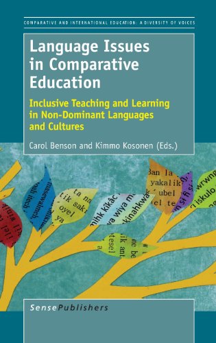 Language Issues in Comparative Education Inclusive Teaching and Learning in Non-Dominant Languages and Cultures  2013 9789462092174 Front Cover