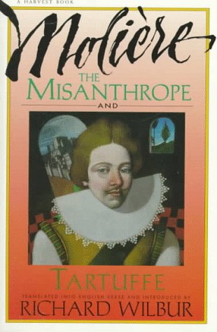 Misanthrope and Tartuffe, by Moliï¿½re   1965 9780156605175 Front Cover