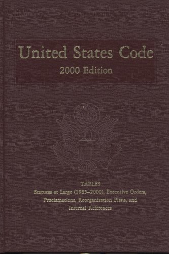 Executive Orders, Proclamations, Reorganization Plans and Internal References  2000th 9780160507175 Front Cover