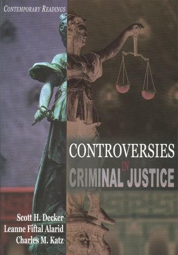 Controversies in Criminal Justice Contemporary Readings N/A 9780195330175 Front Cover