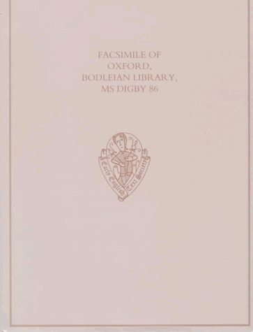 Facsimile of Oxford, Bodleian Library, MS Digby 86   1996 9780197224175 Front Cover