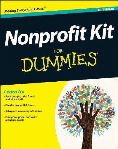 Nonprofit Kit for Dummiesï¿½  4th 2014 9781118604175 Front Cover