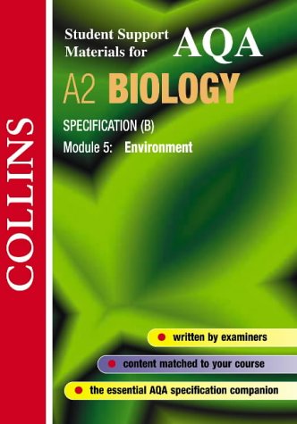 AQA (B) Biology (Collins Student Support Materials) N/A 9780007124176 Front Cover