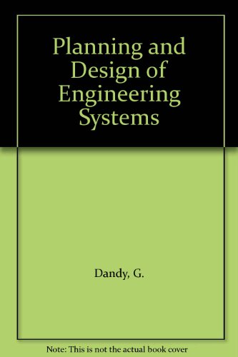 Planning and Design of Engineering Systems   1989 9780046200176 Front Cover