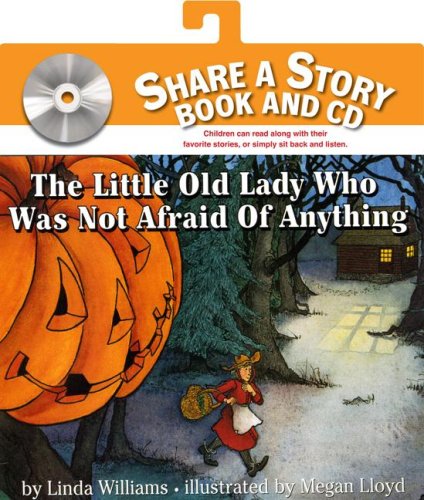 Little Old Lady Who Was Not Afraid of Anything Book and CD  Abridged  9780061232176 Front Cover