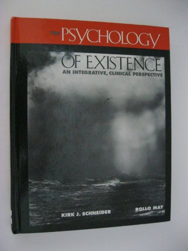 Psychology of Existence An Integrative, Clinical Perspective  1995 9780070410176 Front Cover