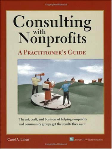 Consulting with Nonprofits A Practitioner's Guide  1998 (Workbook) 9780940069176 Front Cover