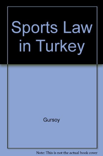 Sports Law in Turkey   2011 9789041136176 Front Cover