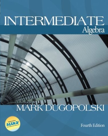 Mp : Intermediate Algebra w/ MathZone 4th 2004 9780073016177 Front Cover